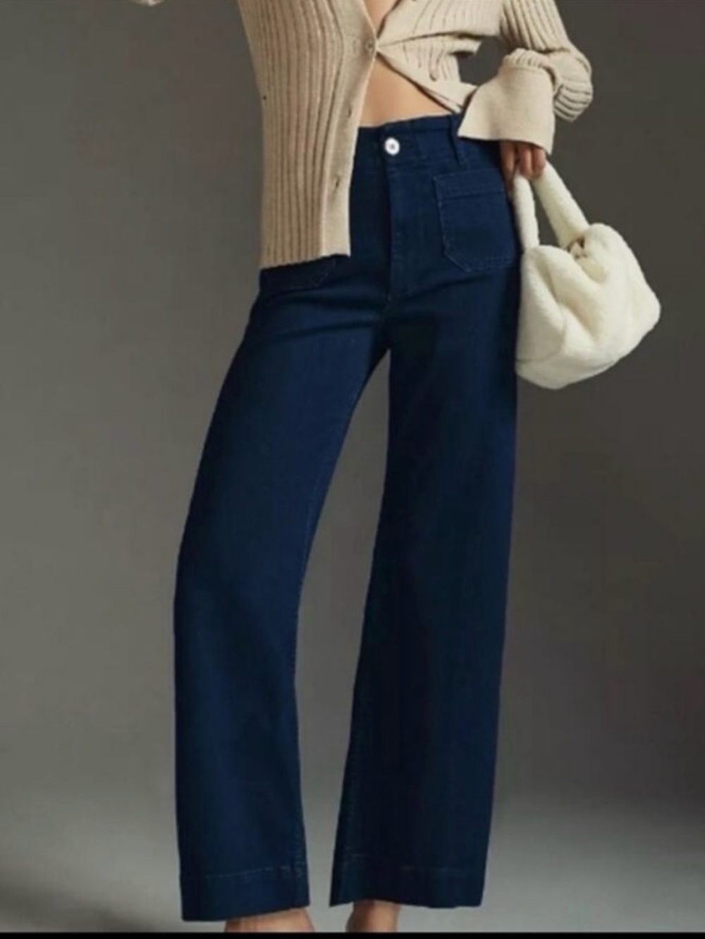 Maeve Colette Full Length Jeans - Indigo Blue